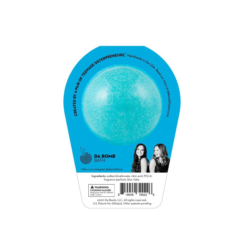 Da Bomb Bath Fizzers Neon Blue Fun Bomb - 3.5oz