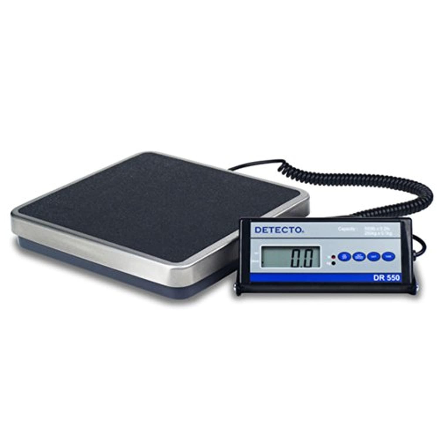Detecto DR550C Stainless Steel Portable Floor Scale