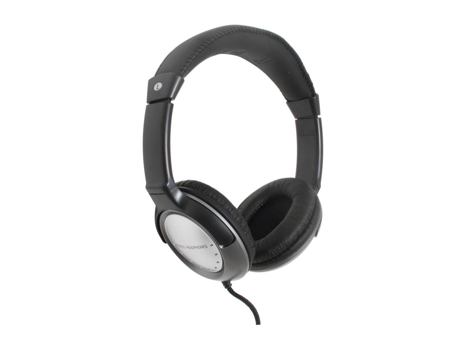 SYBA Black CL-CM-502 Stereo Headphone with Built-in Microphone
