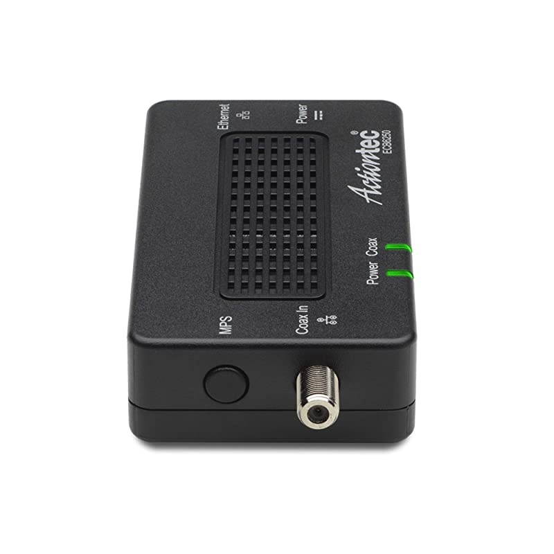 by ScreenBeam MoCA 2.5 Network Adapter for Ethernet Over Coax (1 Pack) &ndash; 1 Gbps Ethernet, Coax to Ethernet Adapter, Enhanced Streaming and Gaming (Model: ECB6250S02)