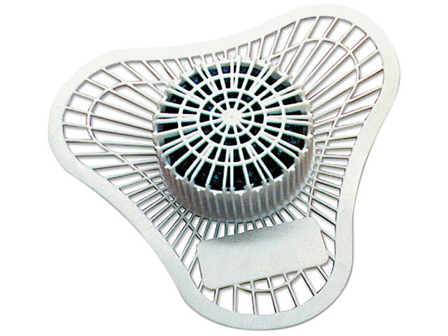 Non-Para Urinal Screen, Lasts 30 Days, White, Evergreen Fragrance, 12/Box 660