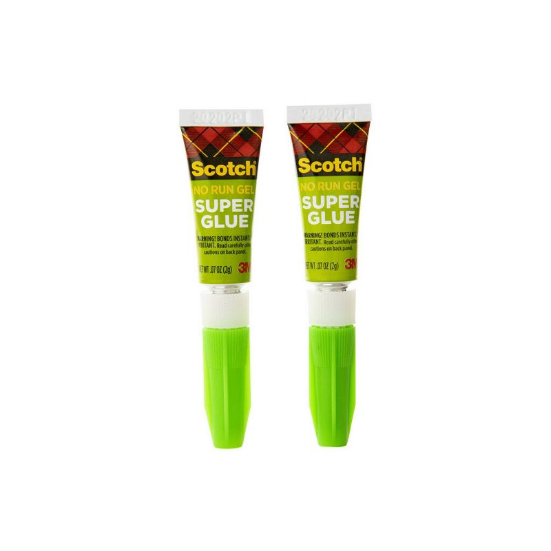Scotch 2pk Super Glue .07oz