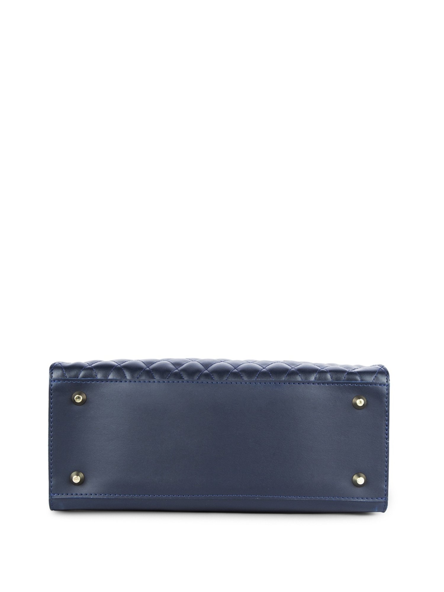Lavie Shelly Navy Synthetic Quilted Handbag