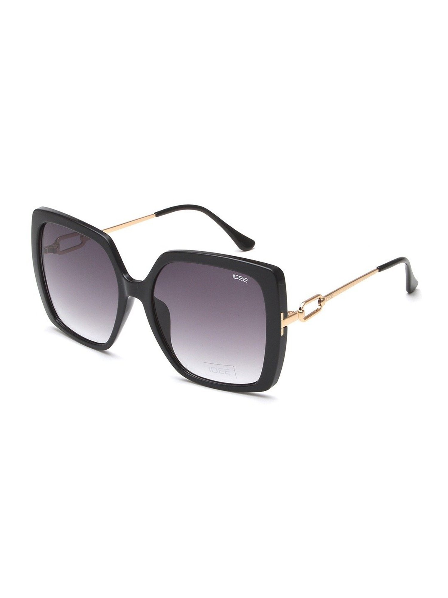 IDEE Brown Square UV Protection Sunglasses for Women