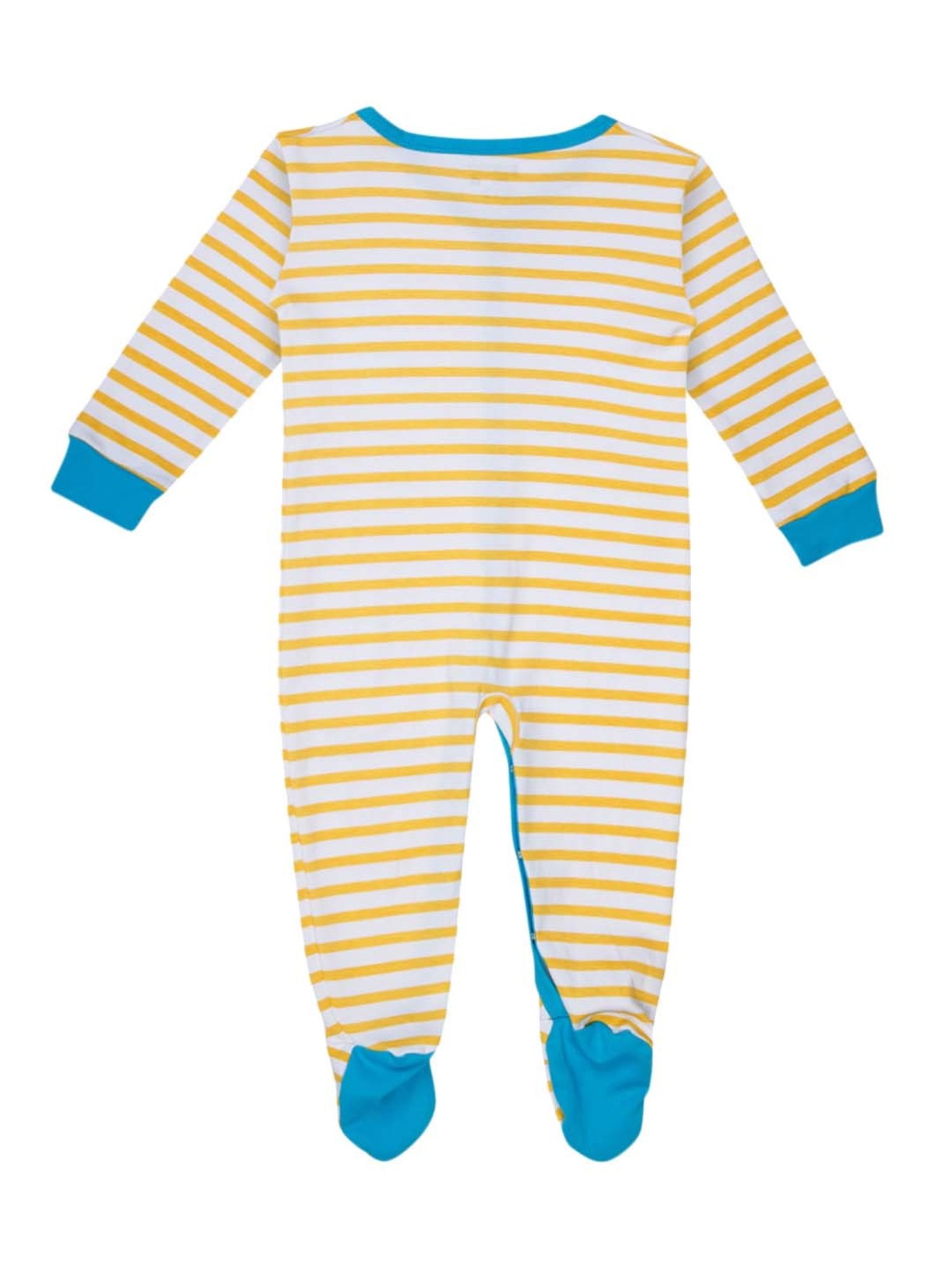 Ed-a-Mamma Baby Pink & White Printed Bodysuit (Pack Of 2)