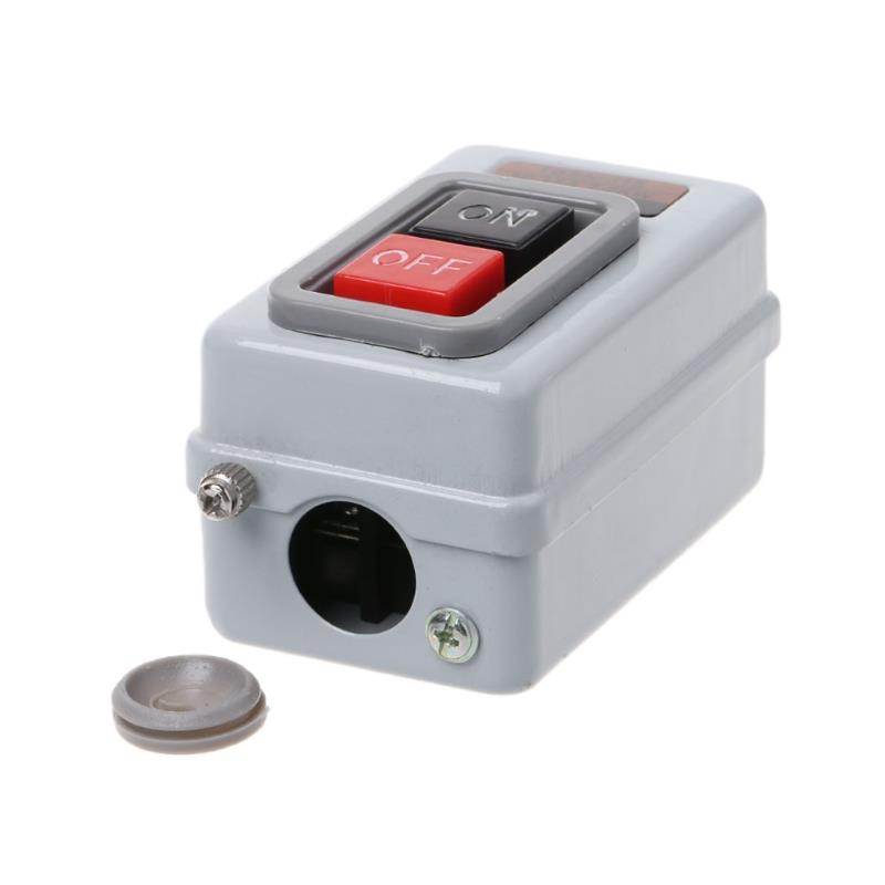 TBSN-315 AC 380V 15A 2.2KW ON/OFF 3 Phase Self-Locking Power Push Button Switch