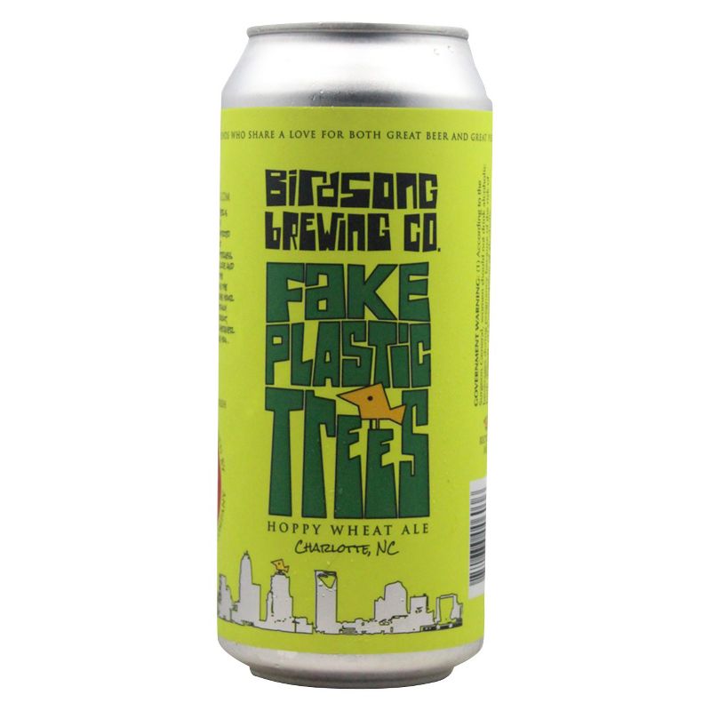 Birdsong Fake Plastic Trees Hoppy Wheat Beer - 4pk/12 fl oz Cans
