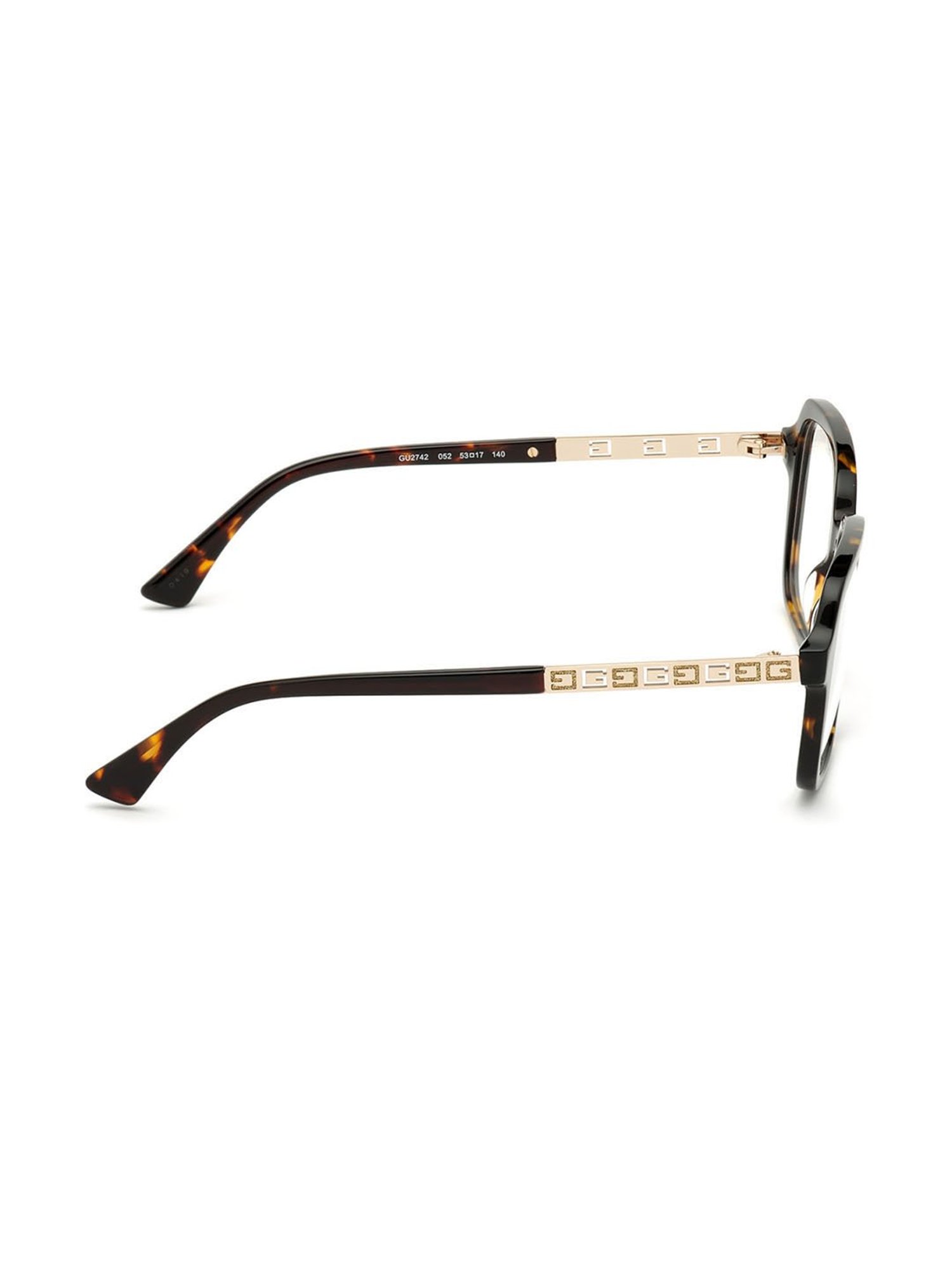 Guess Brown Square Eye Frames for Women