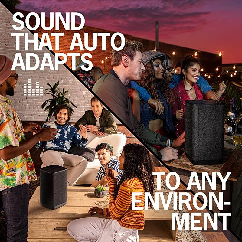 Hyperboom Portable & Home Wireless Bluetooth Speaker, Loud Speaker, Big Bass, Water resistant IPX4, 150 Ft Range &ndash; Black