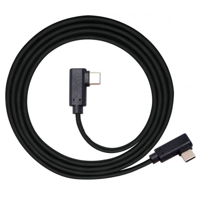 Xiwai 180cm USB-C Type-C to Type-C Cable Gen2 10Gbps 65W Dual 90 Degree Left Right Angled Type