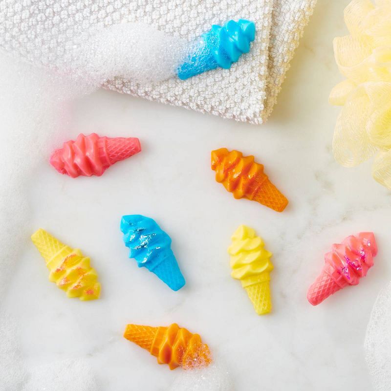 Trudeau 2pk Ice Cream Cone Choclate Molds Tropical Blue