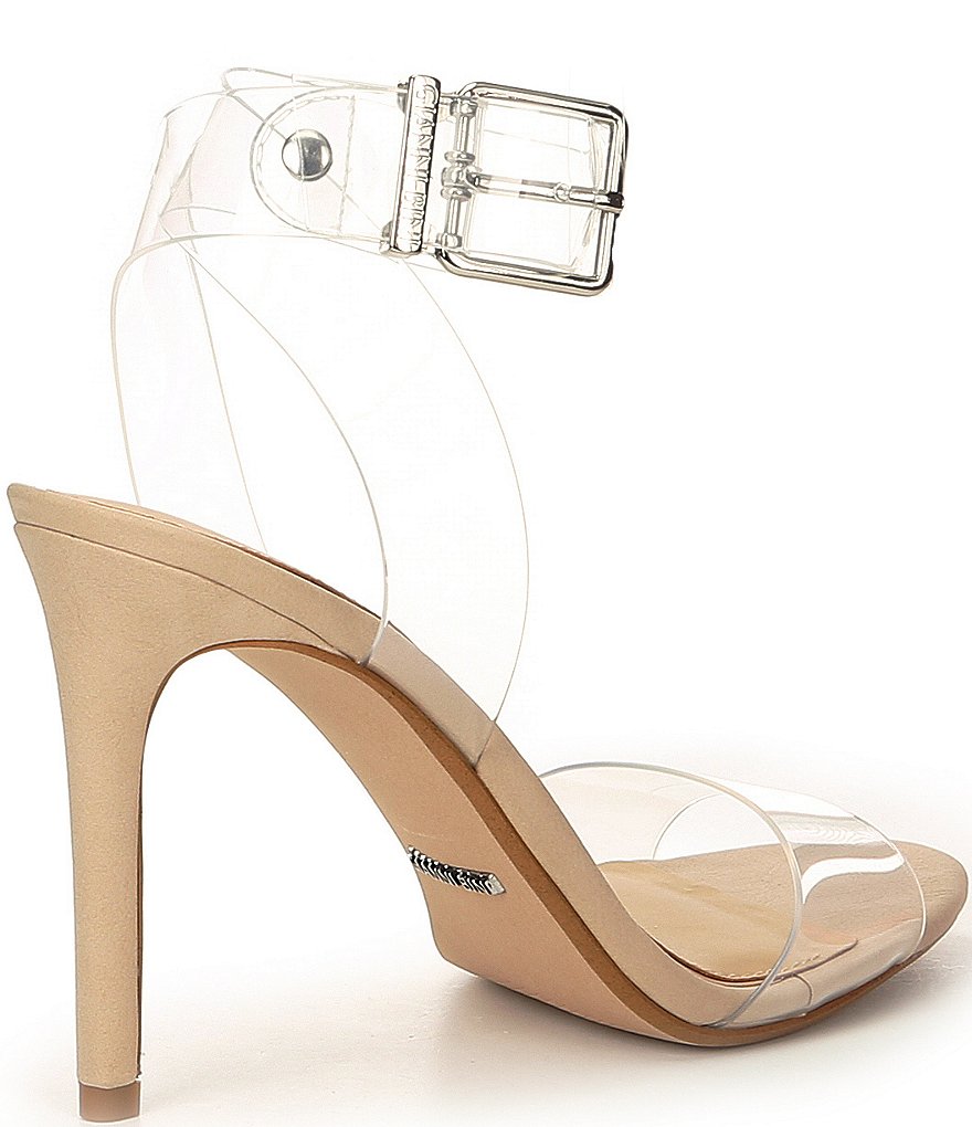 Gianni Bini Martiinne Clear Strappy Sandals