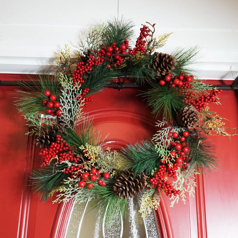 Tree Keeper Adjustable EZ Christmas Garland Hanger for Single Doors 34" - 52"