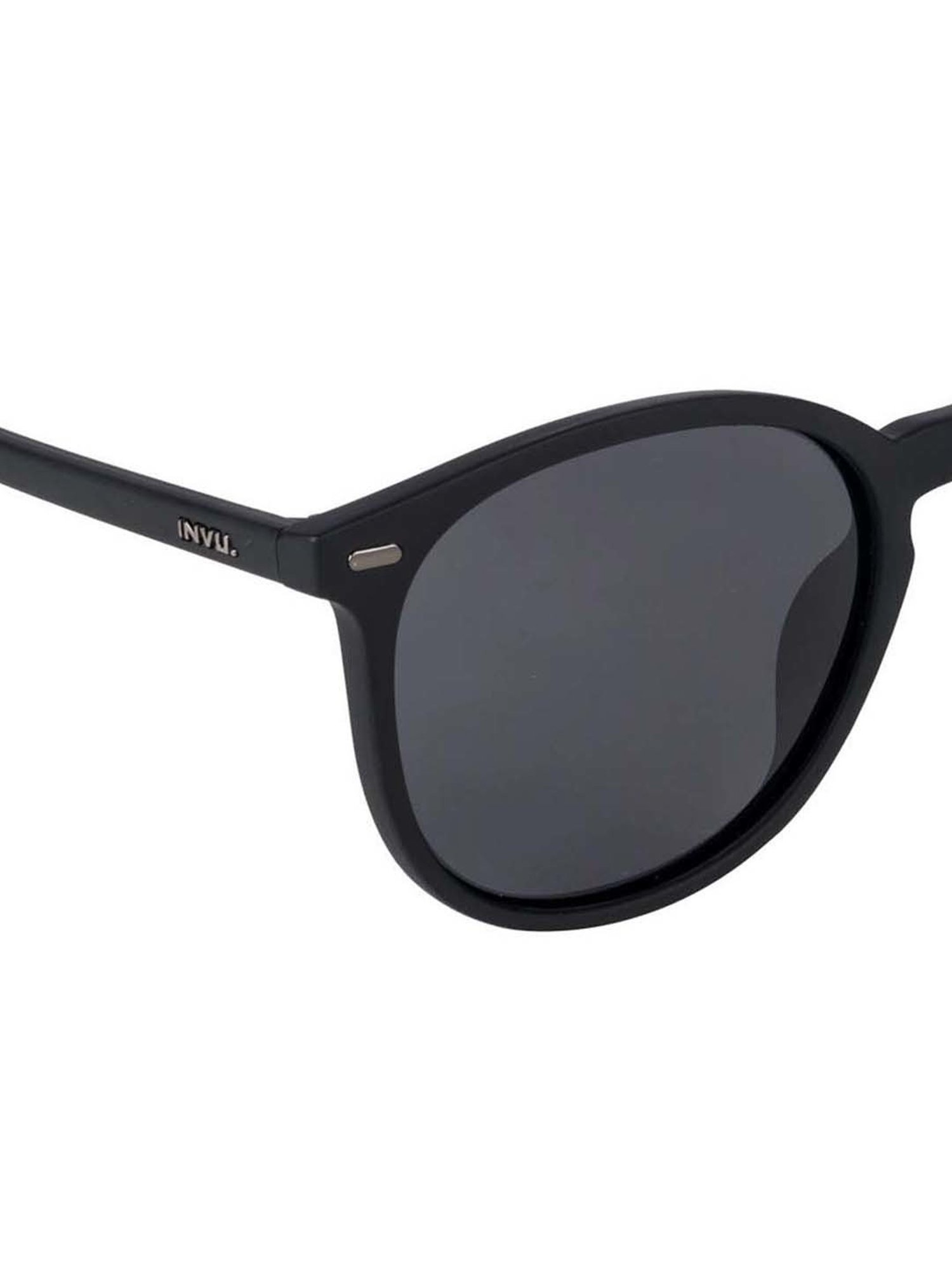 INVU Grey Oval UV Protection Sunglasses for Men