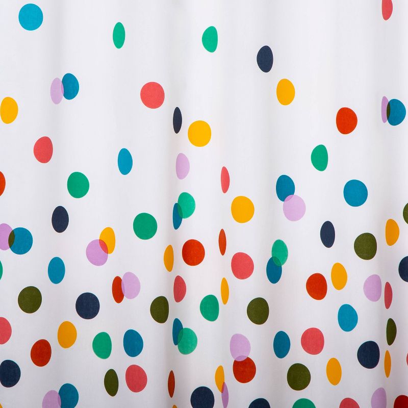 Ombre Confetti Dots Shower Curtain - Pillowfort™