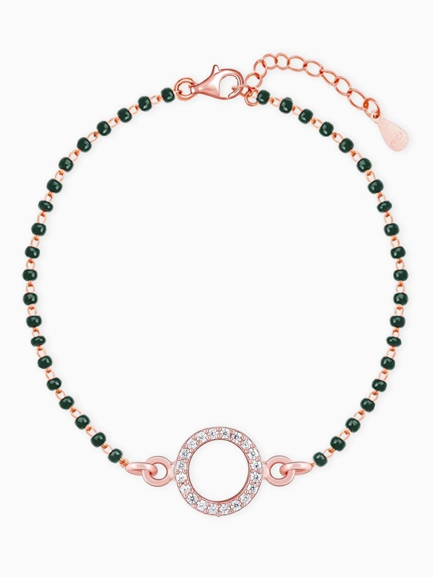 GIVA 92.5 Sterling Silver Circle of Life Bracelet for Women