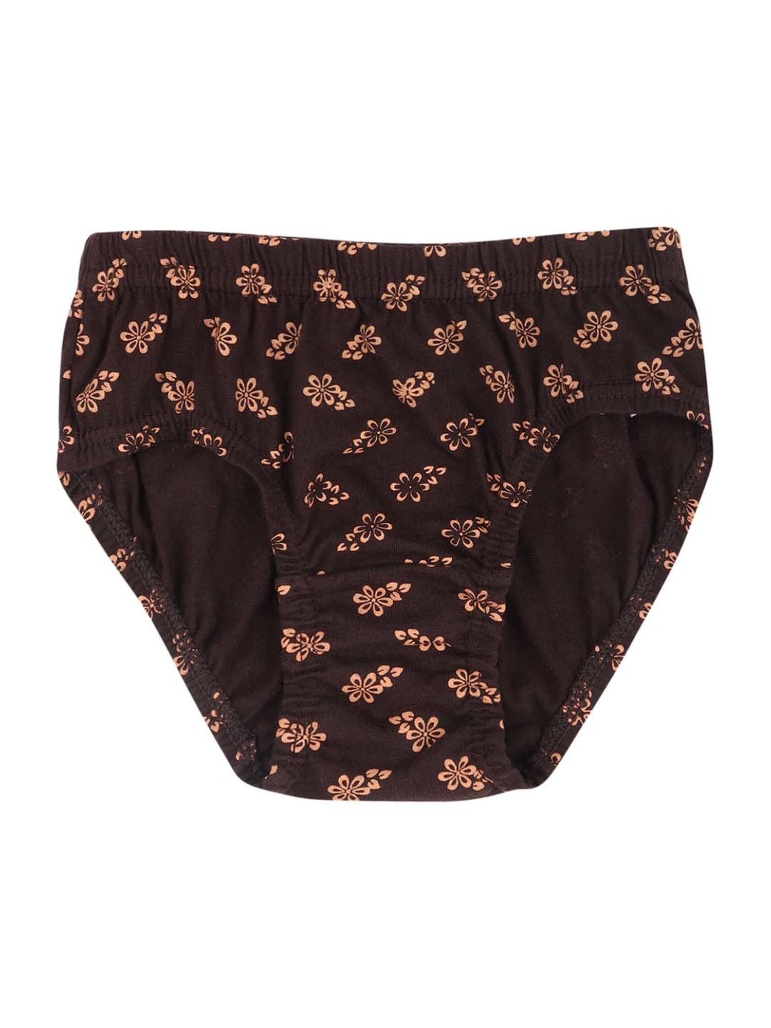 D'chica Kids Multicolor Cotton Printed Panties - Pack of 6