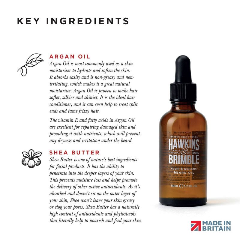 Hawkins & Brimble Beard Oil - 1.6 fl oz