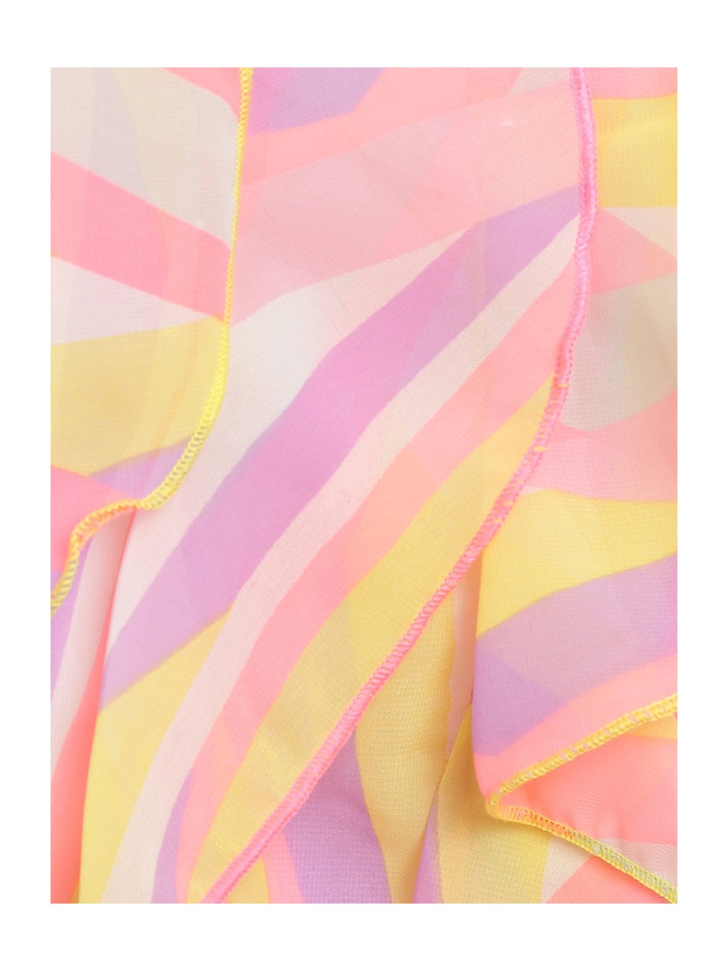 Nauti Nati Kids Multicolor Printed Top & Shorts Set