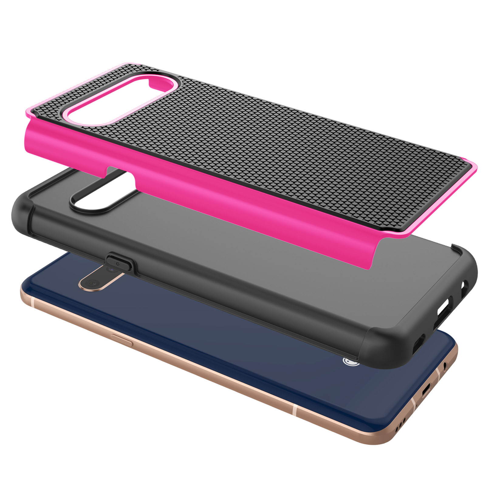 Moshi Vitros Clear Case for iPhone 11 - For Apple iPhone 11 Smartphone - Clear, Raven Black - High Gloss