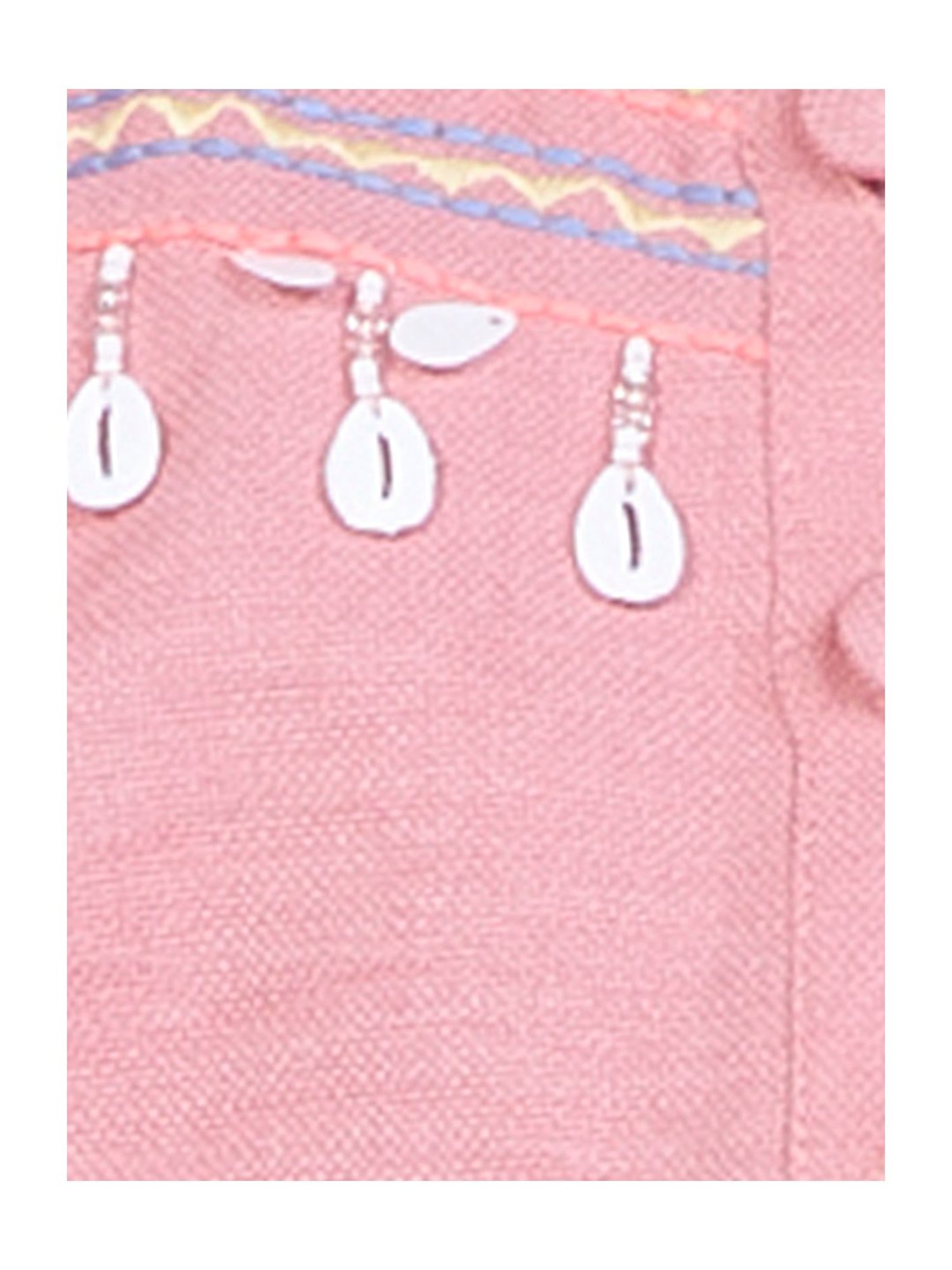 Peppermint Kids Purple & White Floral Print Top with Culottes