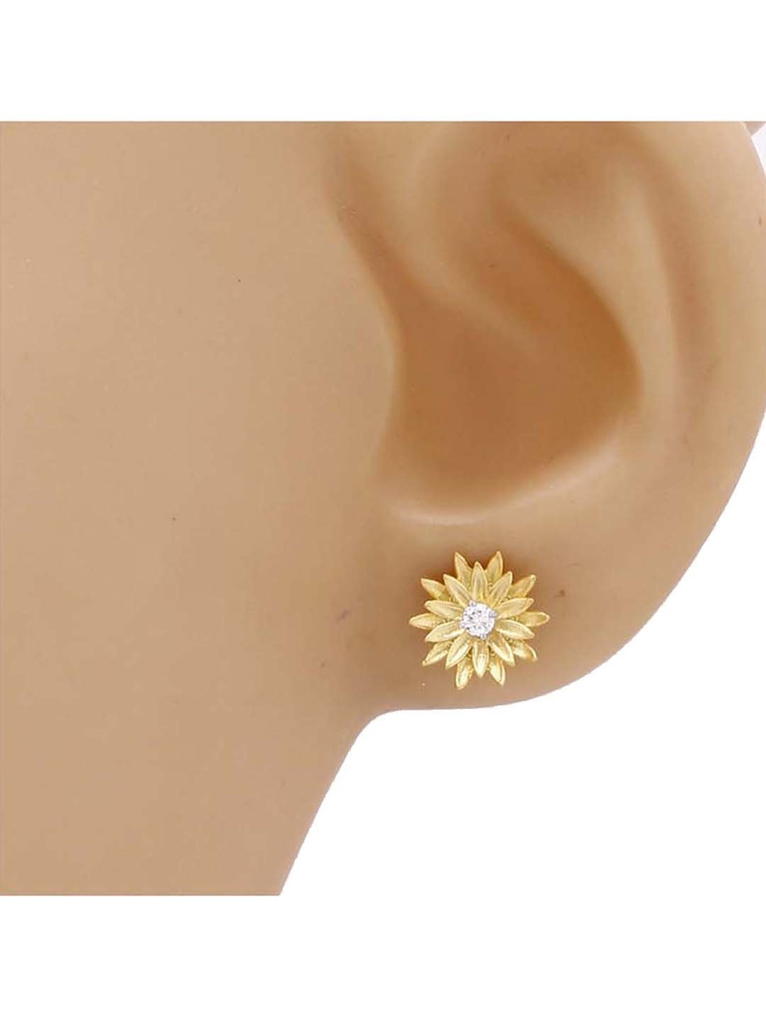 Waman Hari Pethe Jewellers 18k Gold & Diamond Earrings for Women