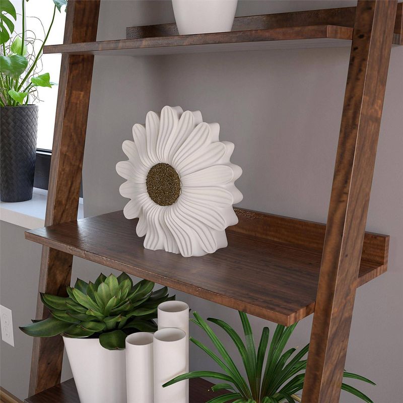 Cosco 12" Resin Outdoor Chrysanthemum Light Sculpture