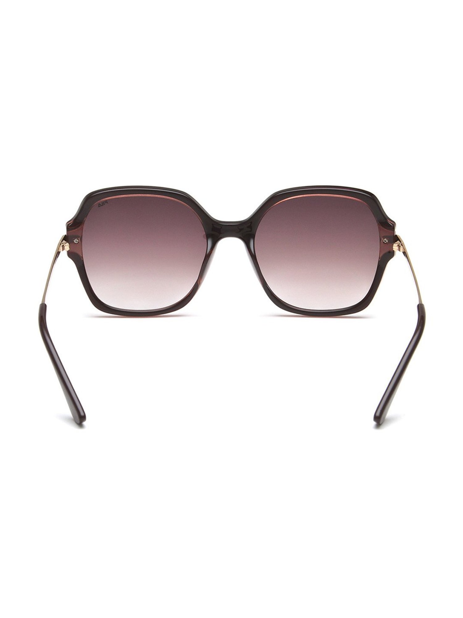 Fila Brown Square UV Protection Sunglasses for Women