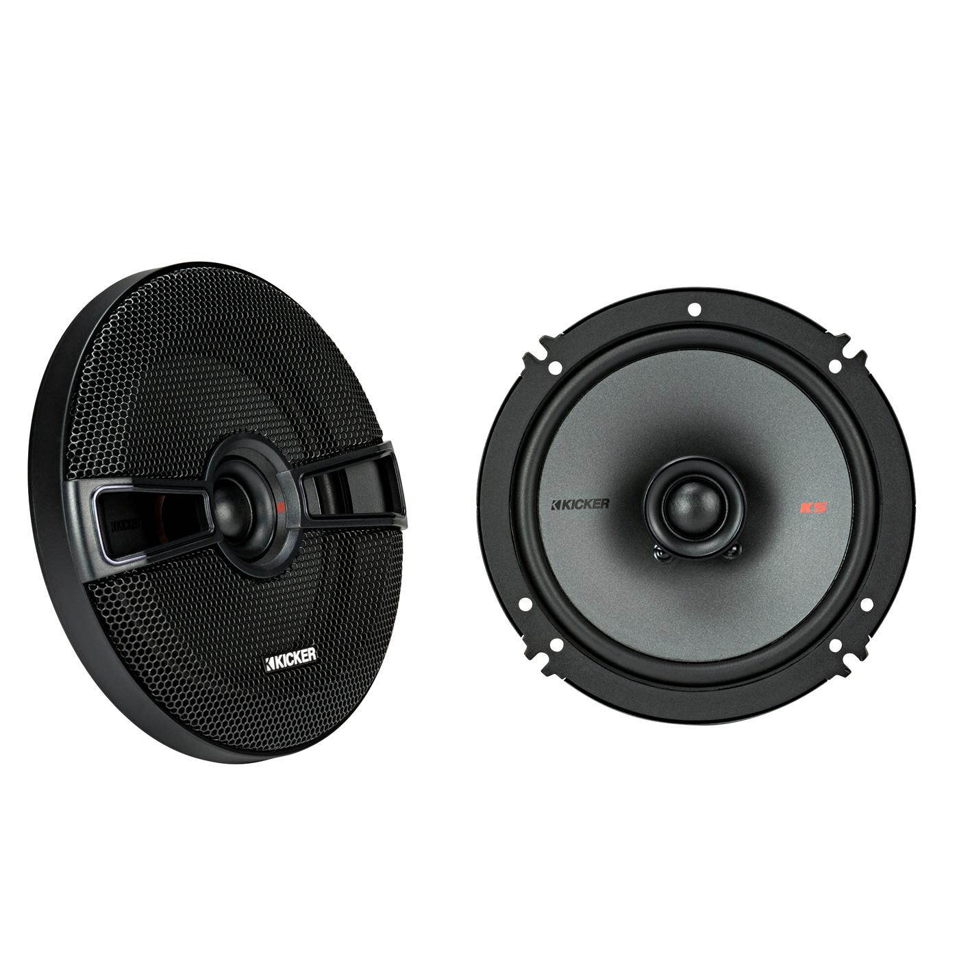Kicker 44KSC6504 6-1/2" KS 2-Way Coaxial Speaker System
