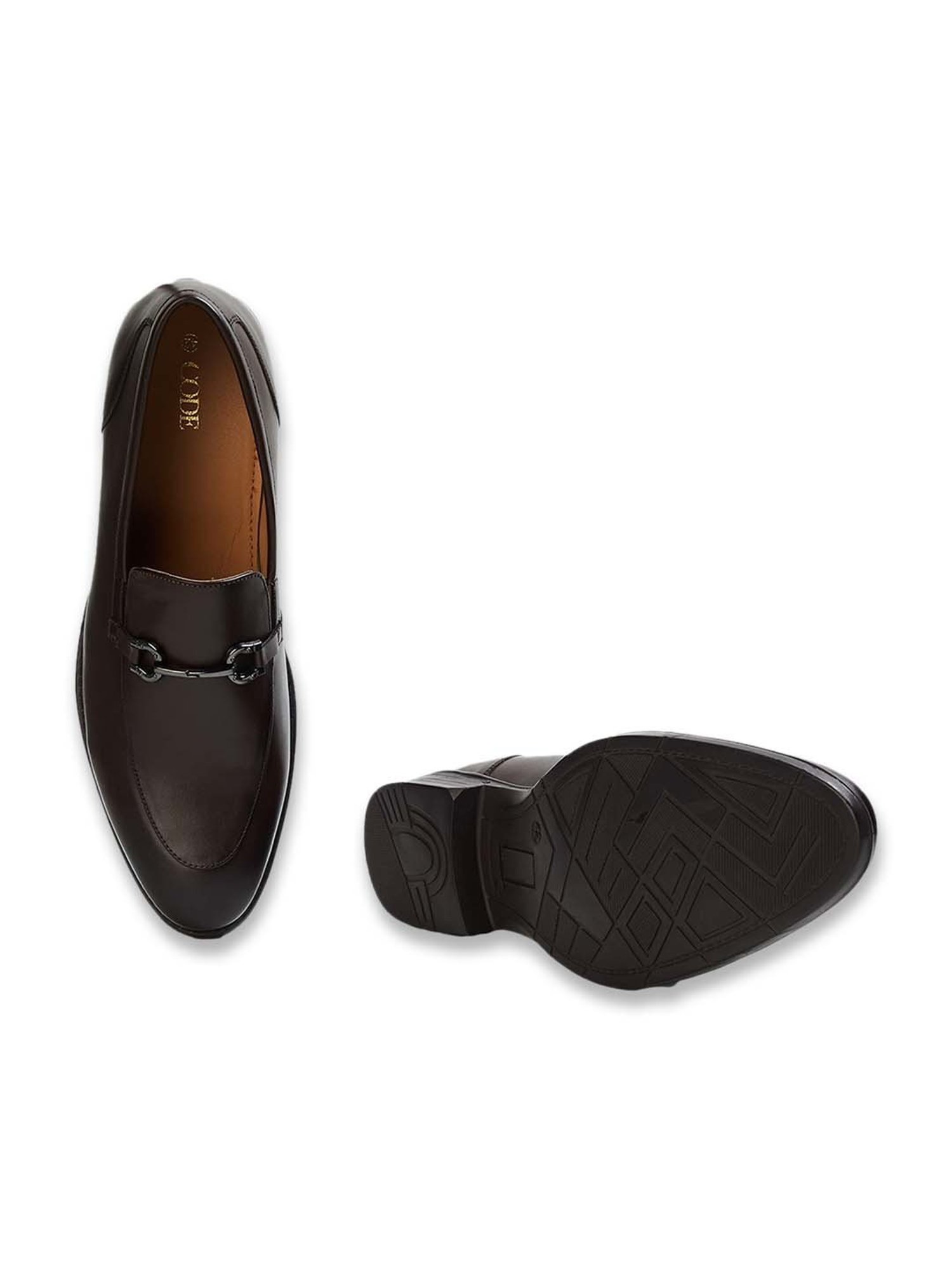 Code by Lifestyle Men's Brown Formal Loafers