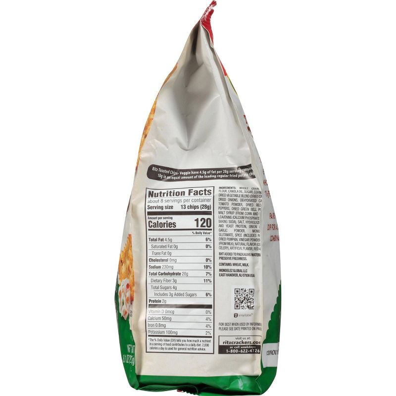 Wheat Thins Toasted Chips - Garden Valley Veggie - 8.1oz