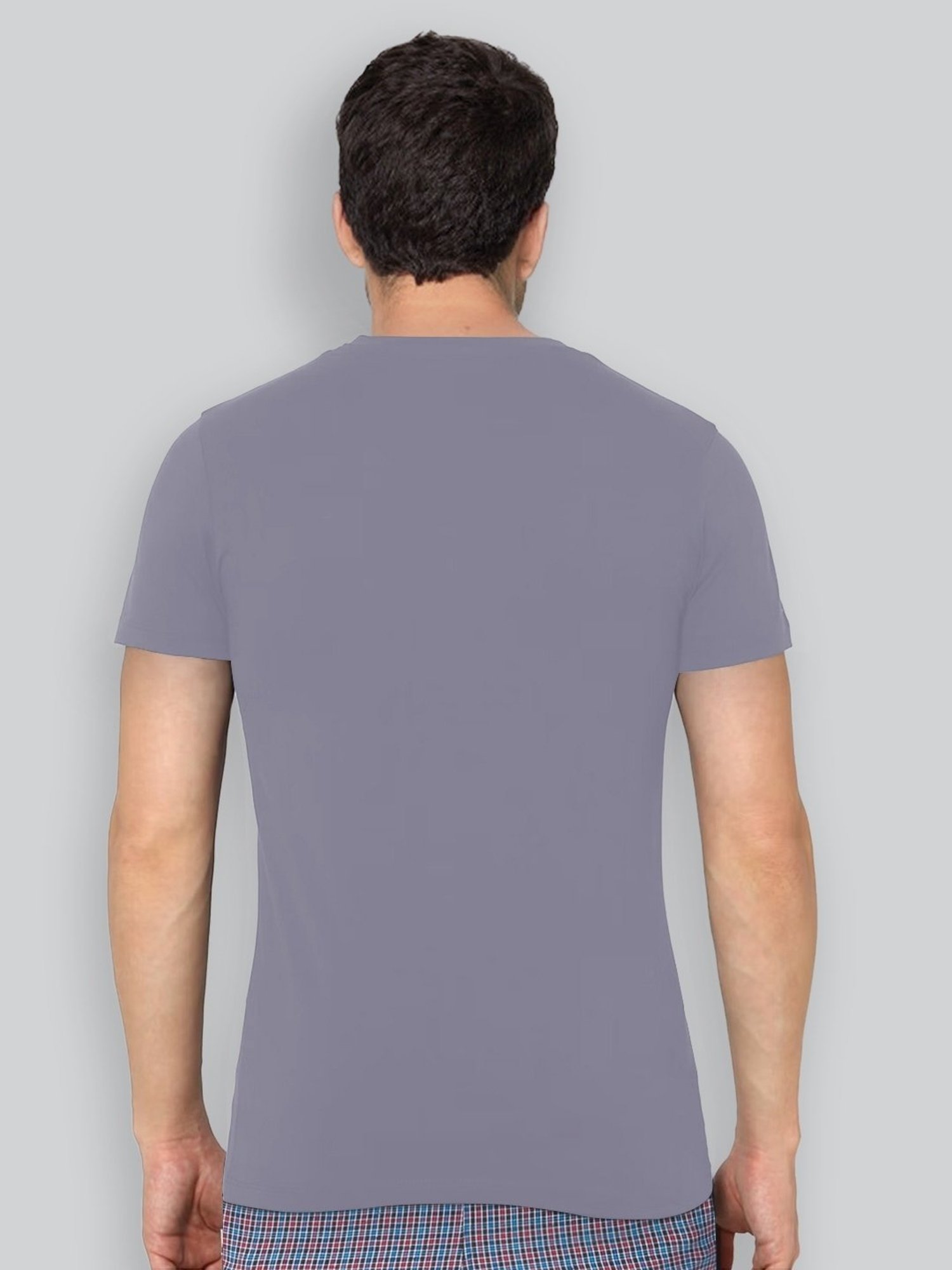Lux Nitro Green & Purple Regular Fit T-Shirt Pack of - 2