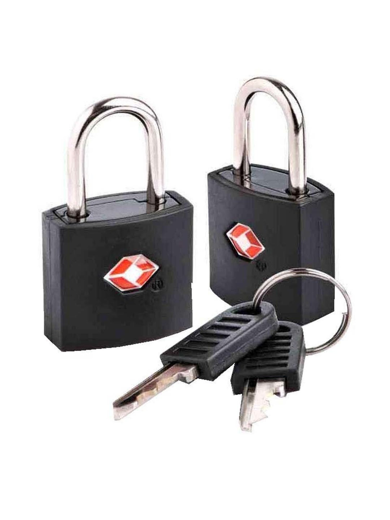 Travel Blue Black TSA Lock - Pack of 2