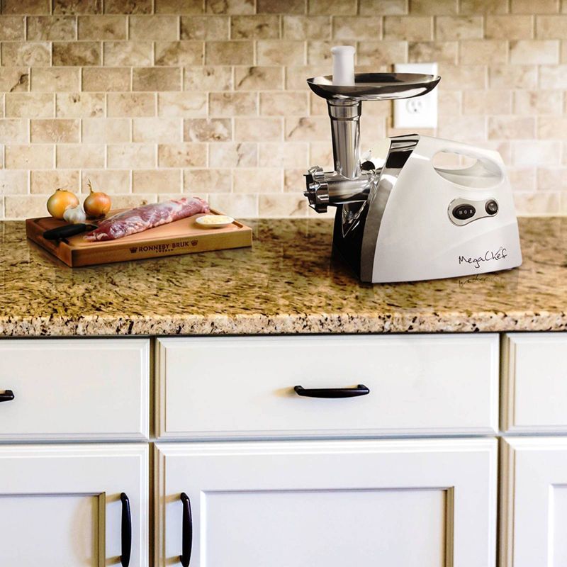Megachef Automatic Meat Grinder - White