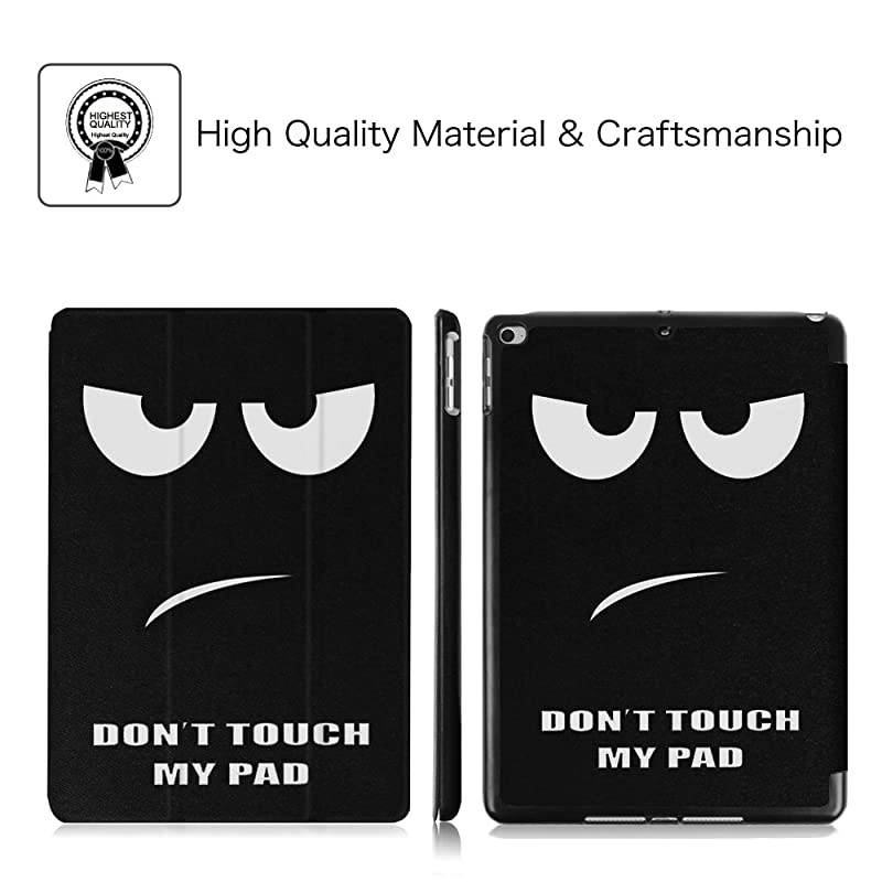 Case for iPad Air 2 97 SlimShell Ultra Lightweight Stand Smart Protective Cover with Auto SleepWake Feature for iPad Air 2 Dont Touch