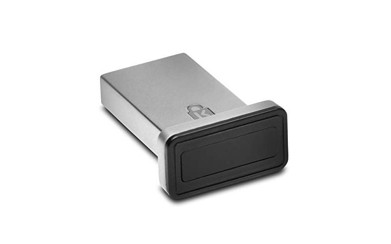 Kensington VeriMark IT USB Fingerprint Key Reader - Windows Hello, FIDO U2F, Anti-Spoofing (K67977WW)