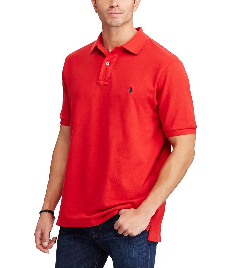 Polo Ralph Lauren Classic-Fit Solid Mesh Polo Shirt