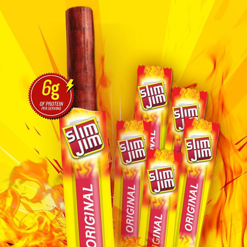 Slim Jim Smoked Snack Sticks - 3.92oz/14ct