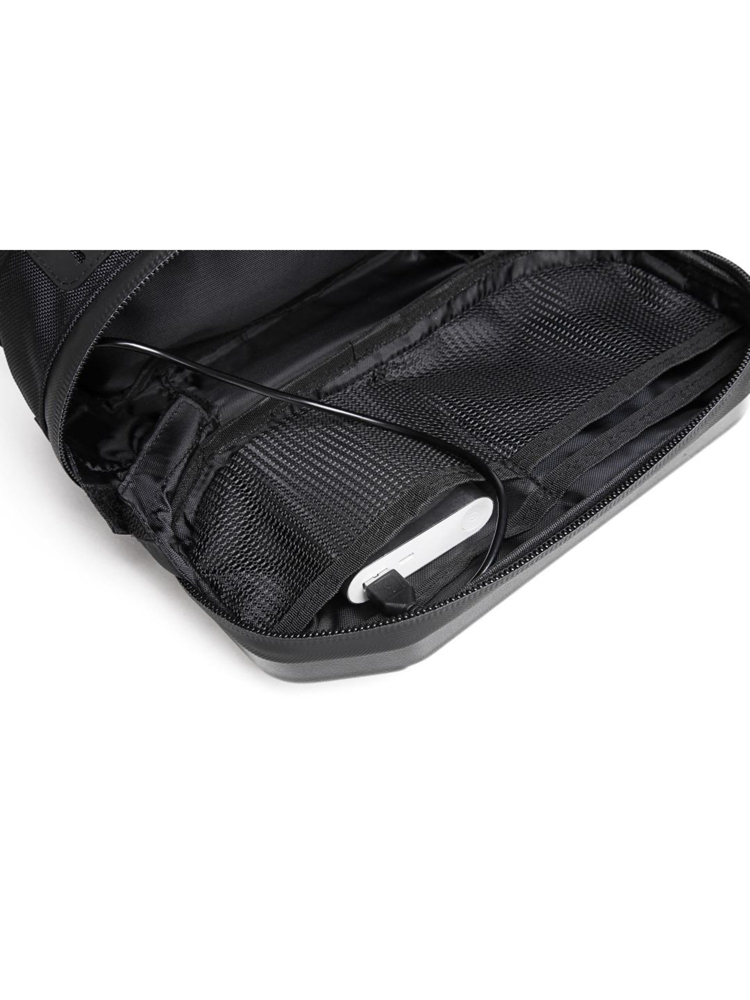 Ozuko Urban Odyssey Black Soft One Size Waist Bag