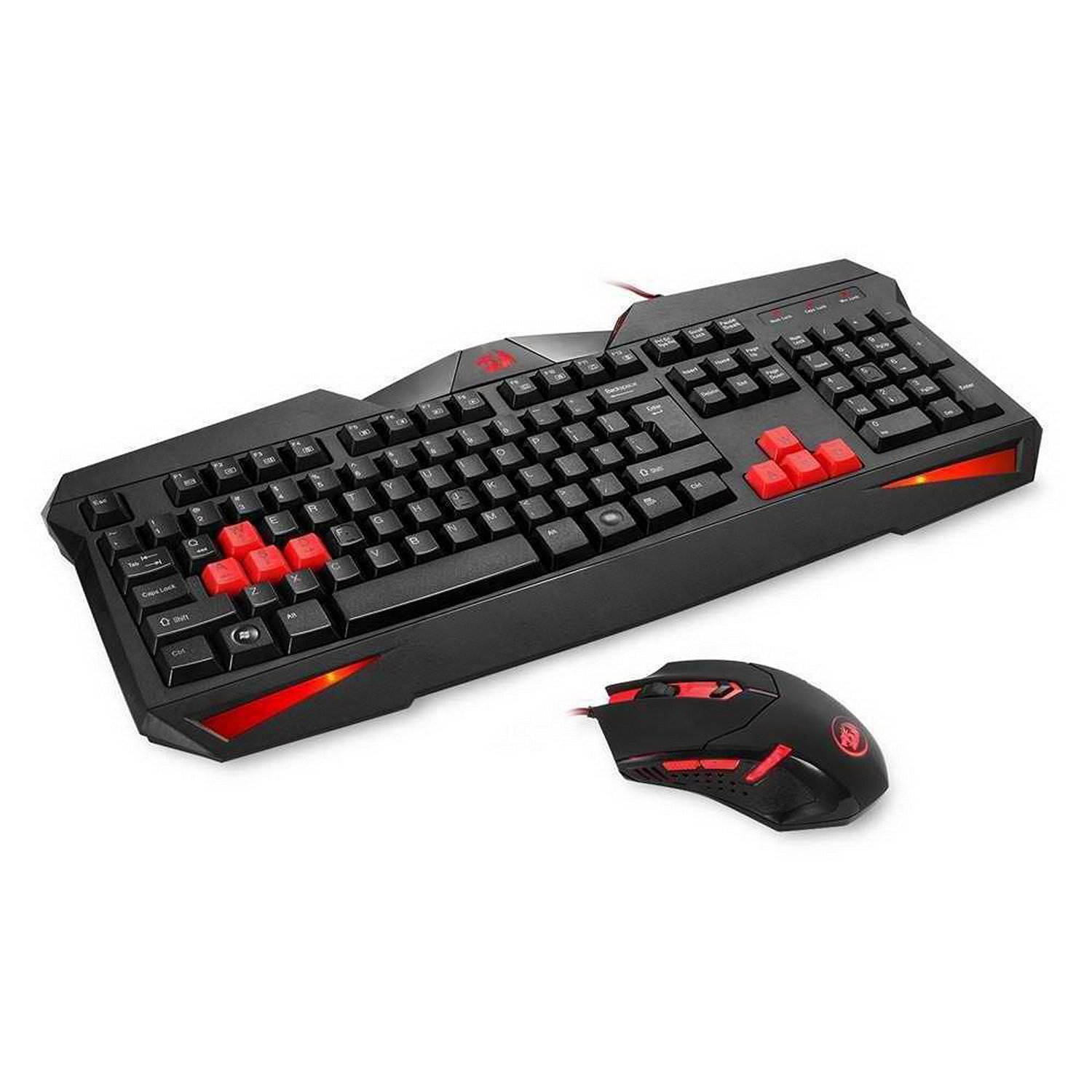 Redragon S101 Vajra USB Gaming Keyboard with Centrophorus USB Gaming Mouse