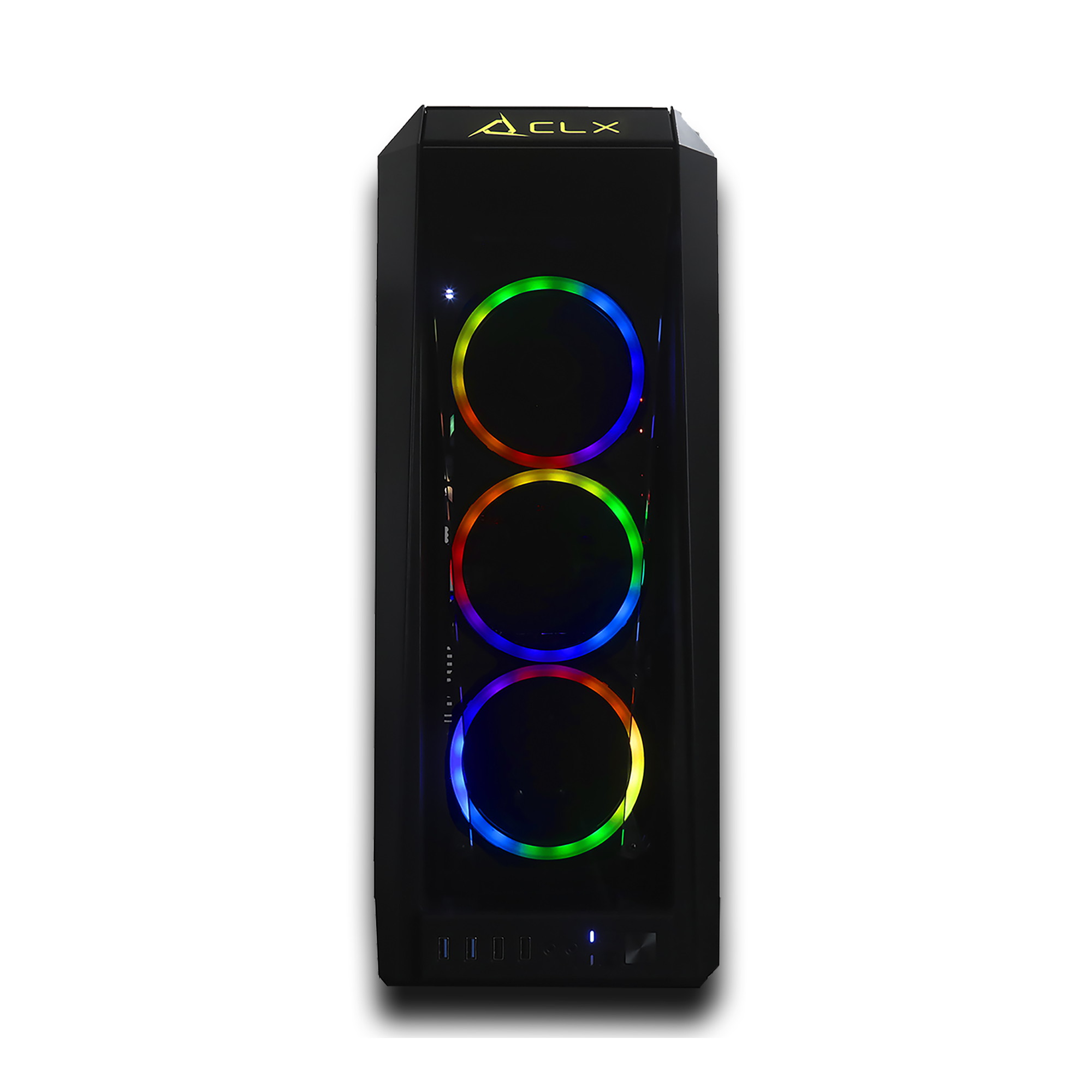 CLX SET VR-Ready Gaming Desktop - Liquid Cooled Intel Core i9 10920X 3.5Ghz 12-Core Processor, 64GB DDR4 Memory, GeForce RTX 3070 8GB GDDR6 Graphics, 1TB SSD, 6TB HDD, WiFi, Windows 10 Home 64-bit