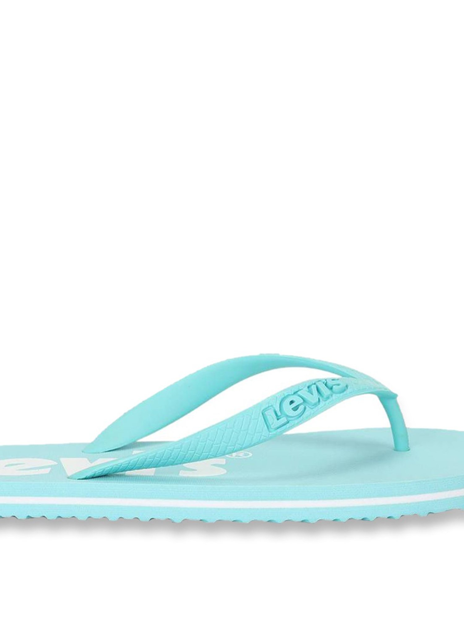 Levi's Men's Sky Blue Flip Flops