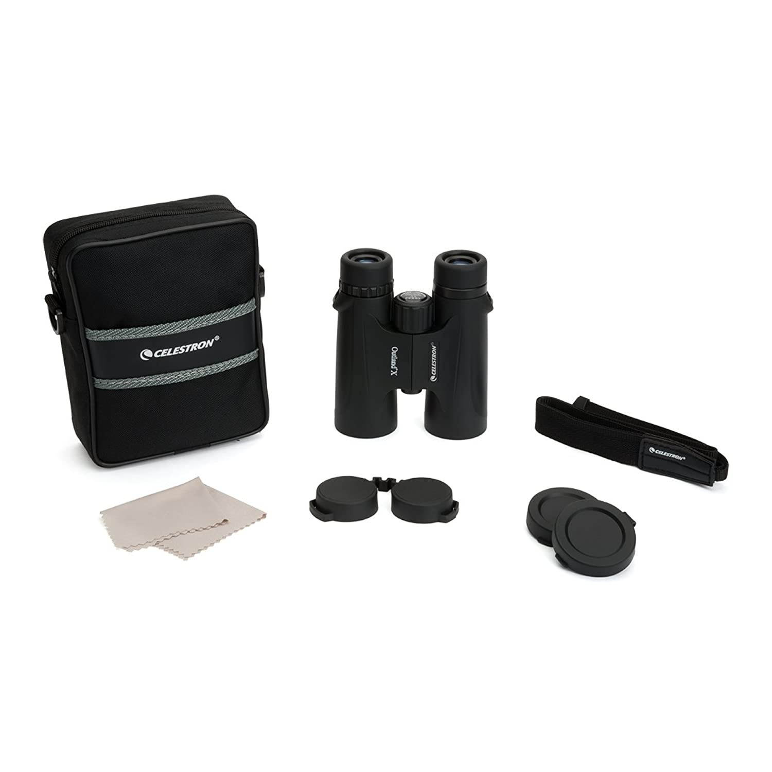 Celestron &ndash; Outland X 10x42 Binoculars &ndash; Waterproof & Fogproof &ndash; Binoculars for Adults &ndash; Multi-Coated Optics and BaK-4 Prisms &ndash; Protective Rubber Armoring