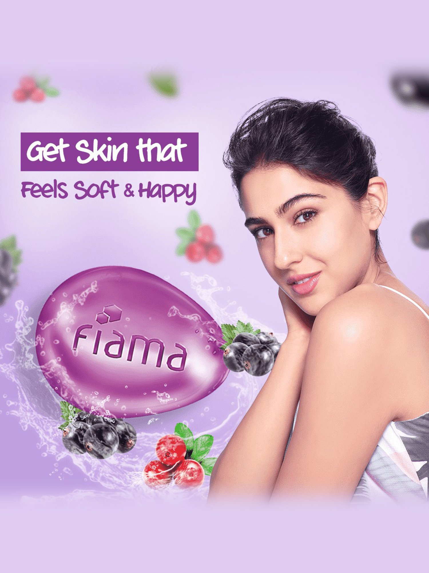 Fiama Blackcurrant & Bearberry Gel Bar - Pack of 6