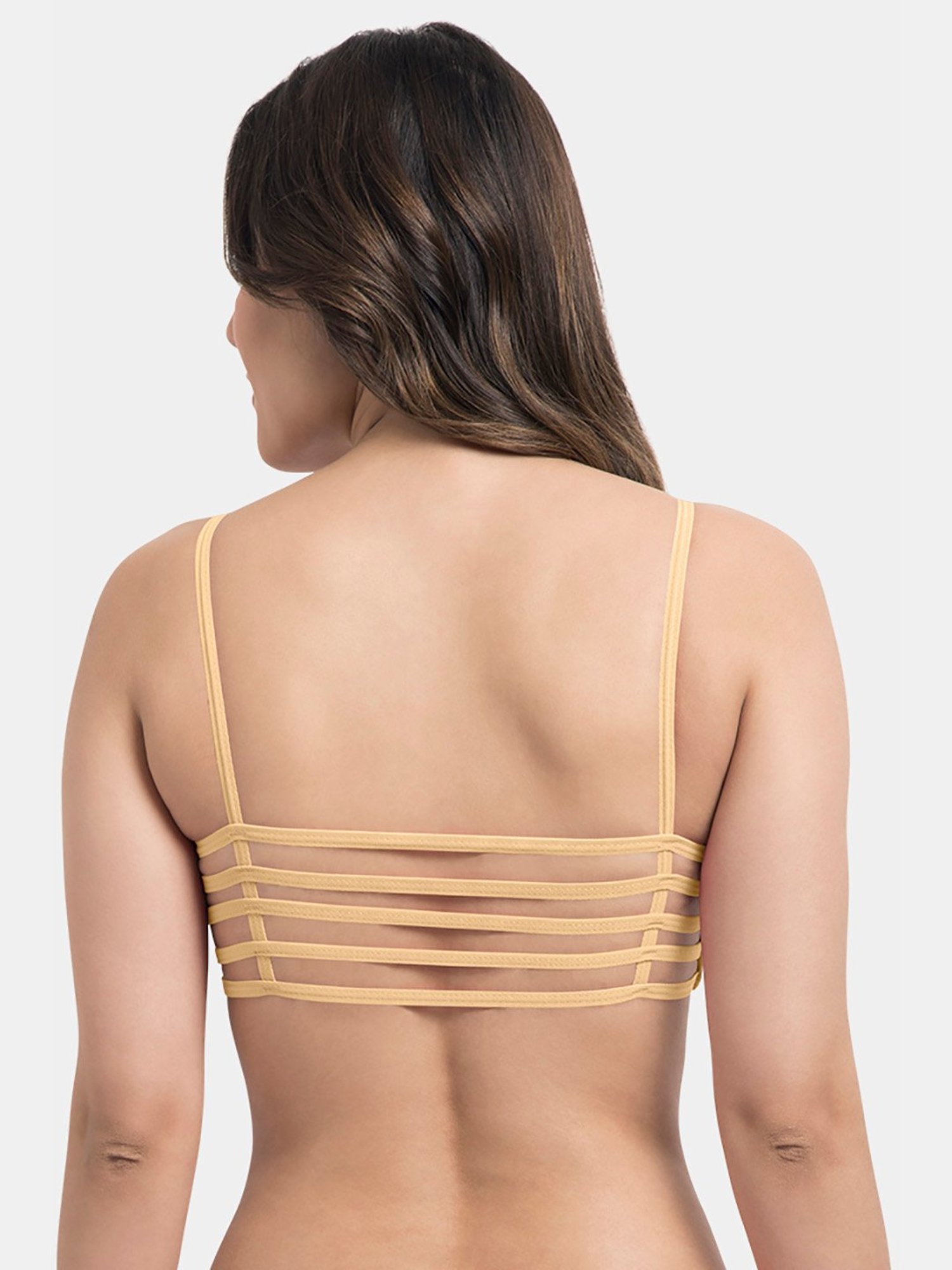 Tweens Beige Non Wired Padded Seamless Bra