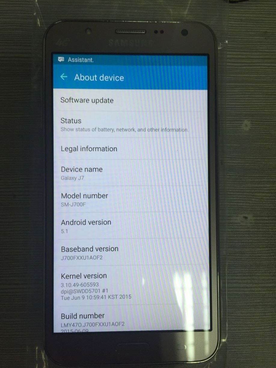 Original Samsung Galaxy J7 J700F Dual Sim 5.5" 13MP Camera Unlocked Cell Phone octa core 1.5GB RAM 16GB ROM Smartphone