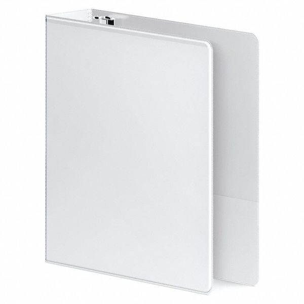 WILSON JONES W385-49WPP1 3" D-Ring Binder, Heavy Duty, White