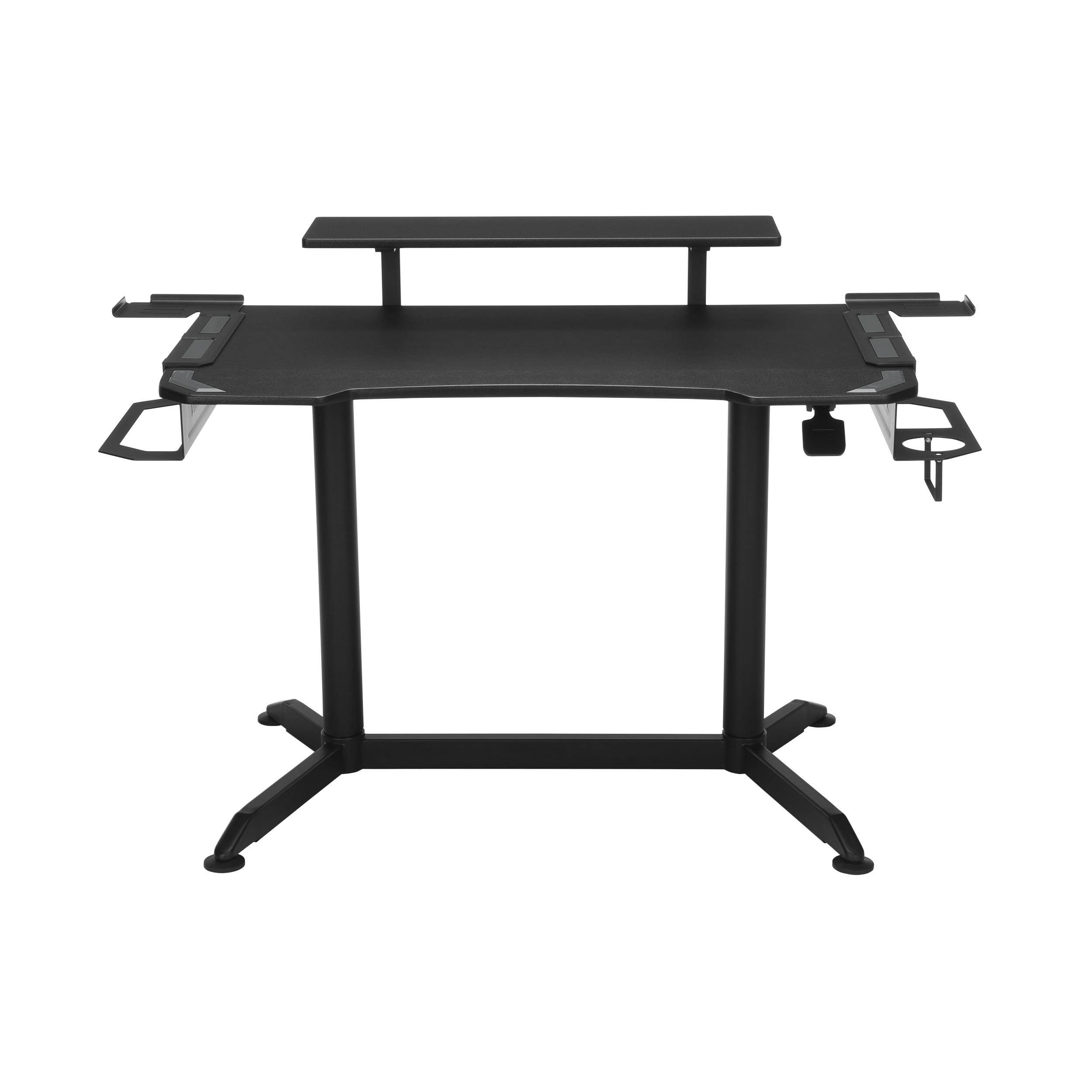 RESPAWN 3010 Gaming Computer Desk - Ergonomic Height Adjustable Gaming Desk, in Gray (RSP-3010-GRY)