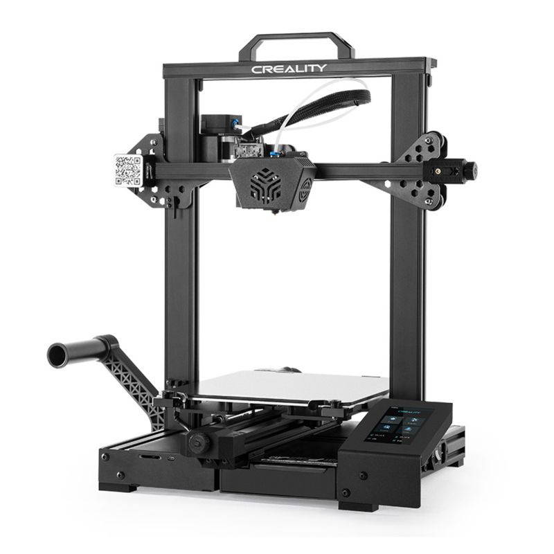 Official Creality CR-6 SE Leveling-Free 3D Printer with Silent Motherboard MeanWell Power Supply and Dual Z-axis Build Volume 235 x 235 x 250mm