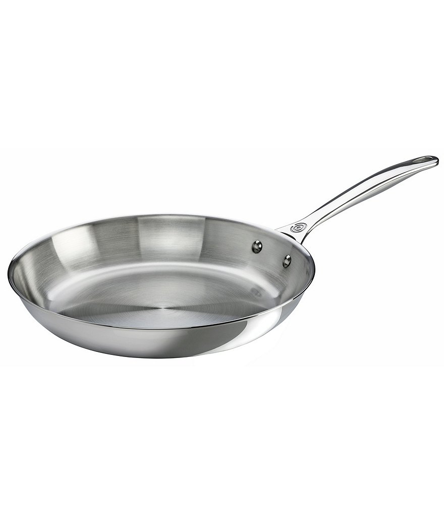 Le Creuset Tri-Ply Stainless Steel 12#double; Fry Pan